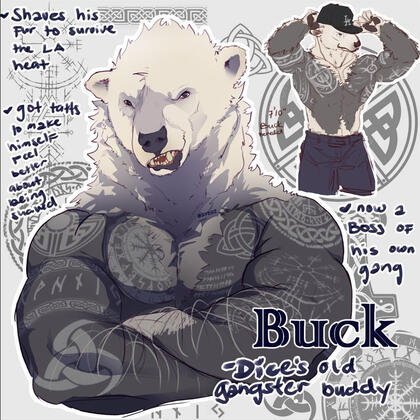 Living a life of crime on the coast of West Cali, he loved every second of it. He was Dice's ride or die. So when Stark came along and seemingly roped Dice into going AWOL on the gang, he's sworn to rip 'em apart if they ever showed their faces again.